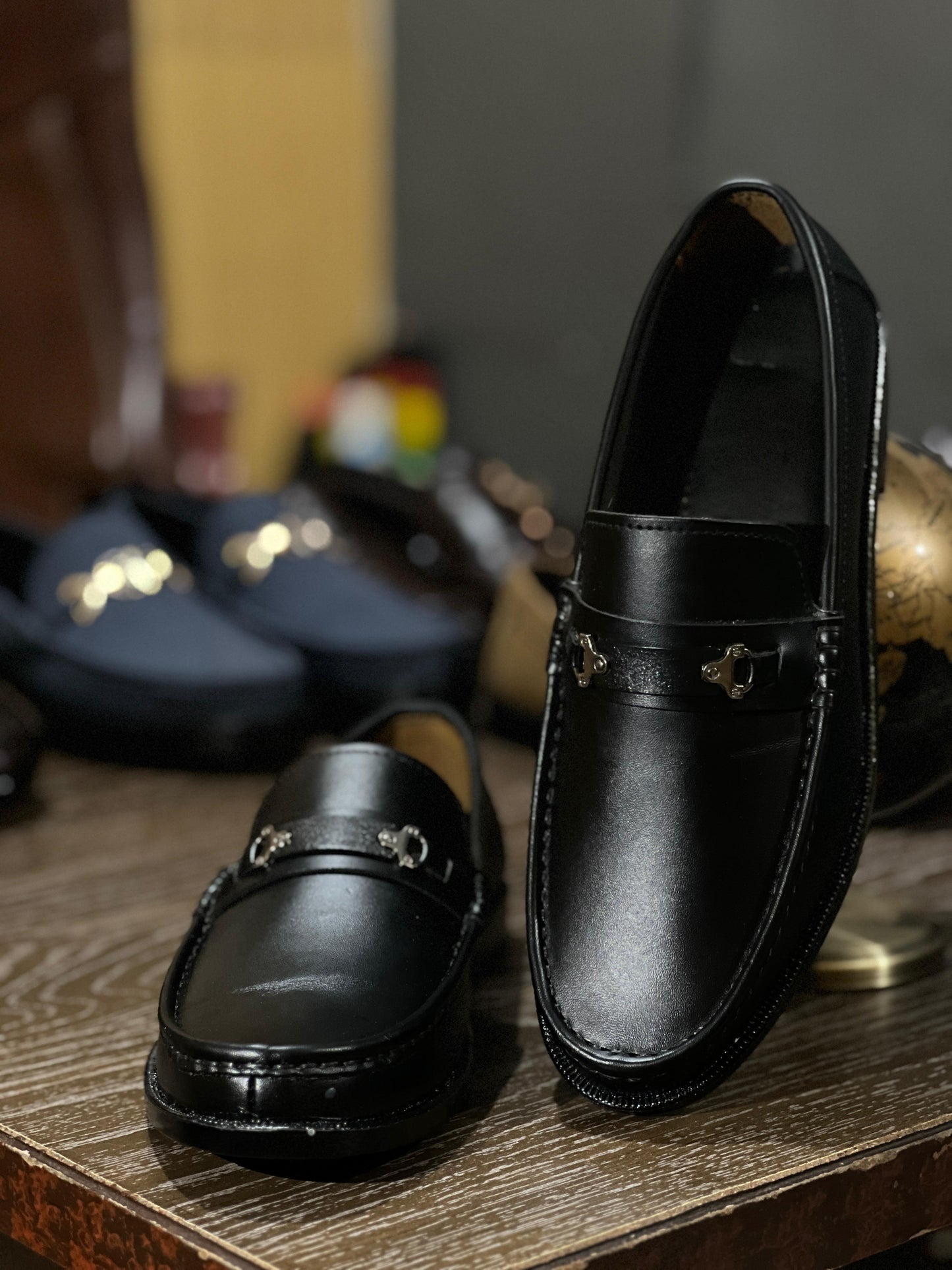 Cherry Leather Handmade Shoes-2675