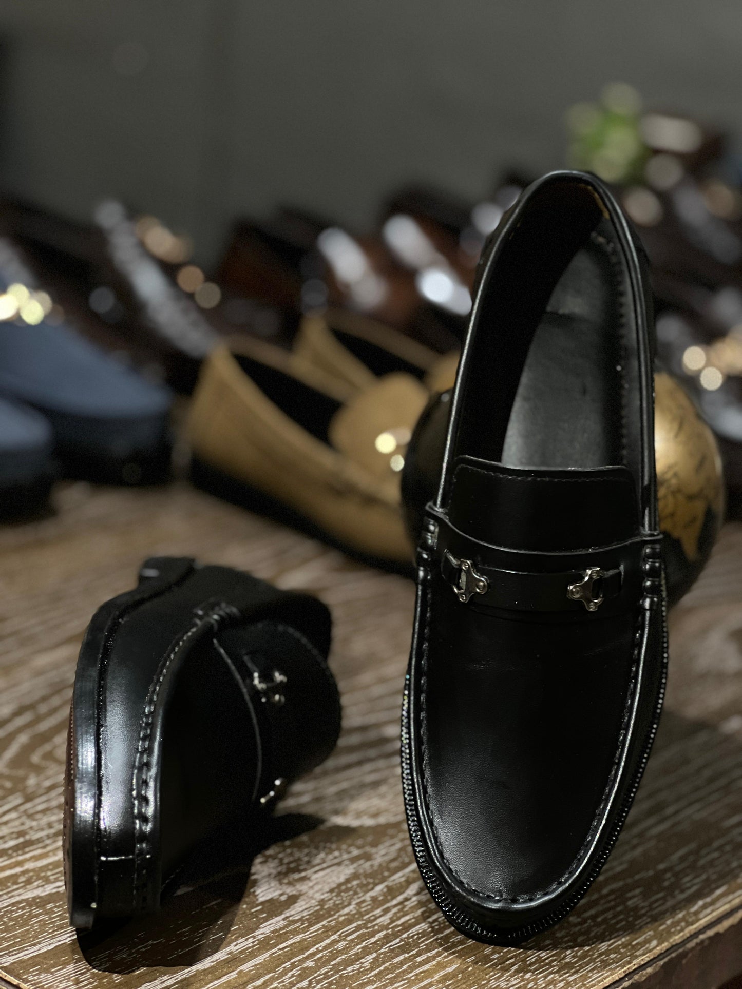 Cherry Leather Handmade Shoes-2675