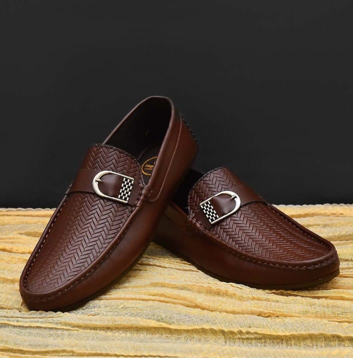 Cherry Leather Handmade Leather Loafer-66017