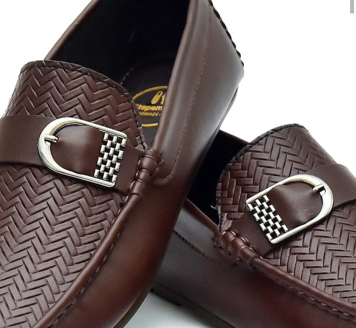 Cherry Leather Handmade Leather Loafer-66017
