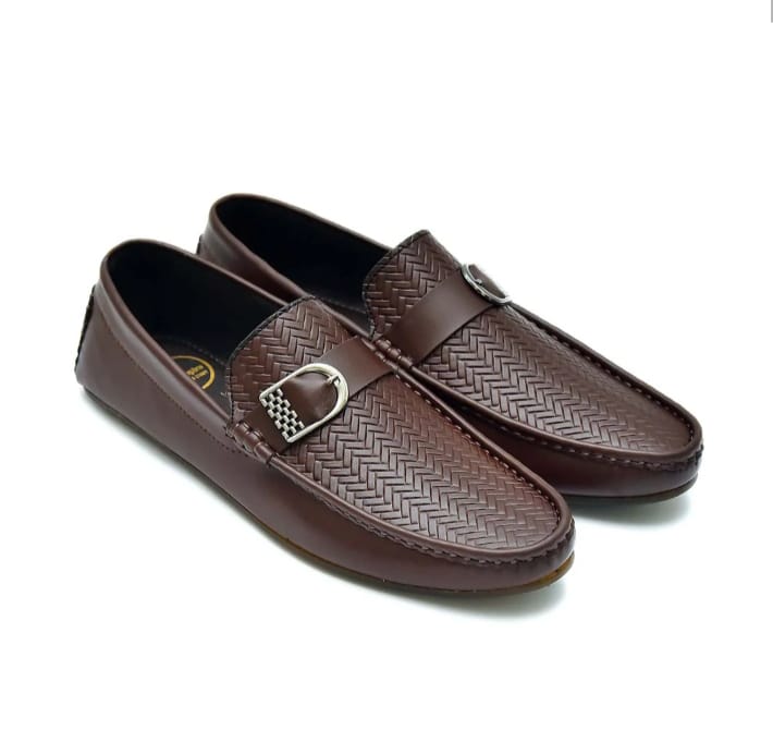 Cherry Leather Handmade Leather Loafer-66017