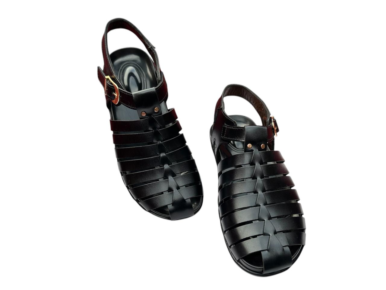 Men's Leather Sandal - 8813