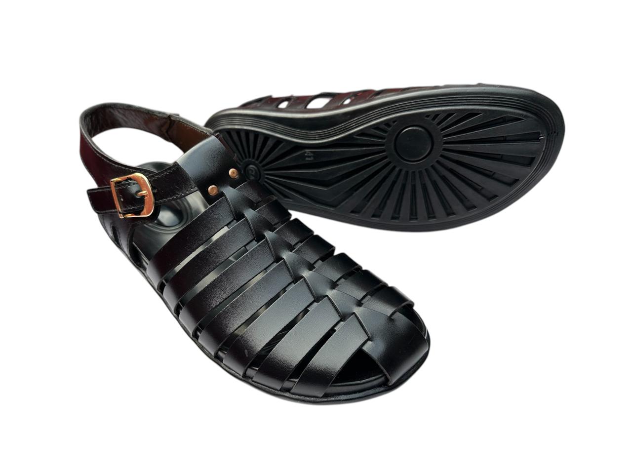 Men's Leather Sandal - 8813