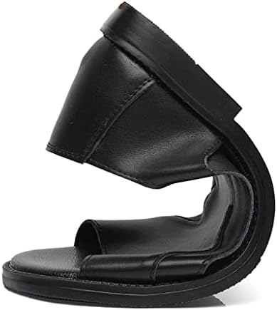 Cherry Leather Handmade Classic Leather Sandal-8889