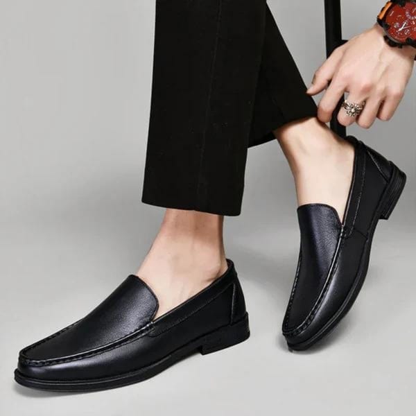 Cherry Leather Italialainen-Nahka-Handcrafted-Loafers - 2015