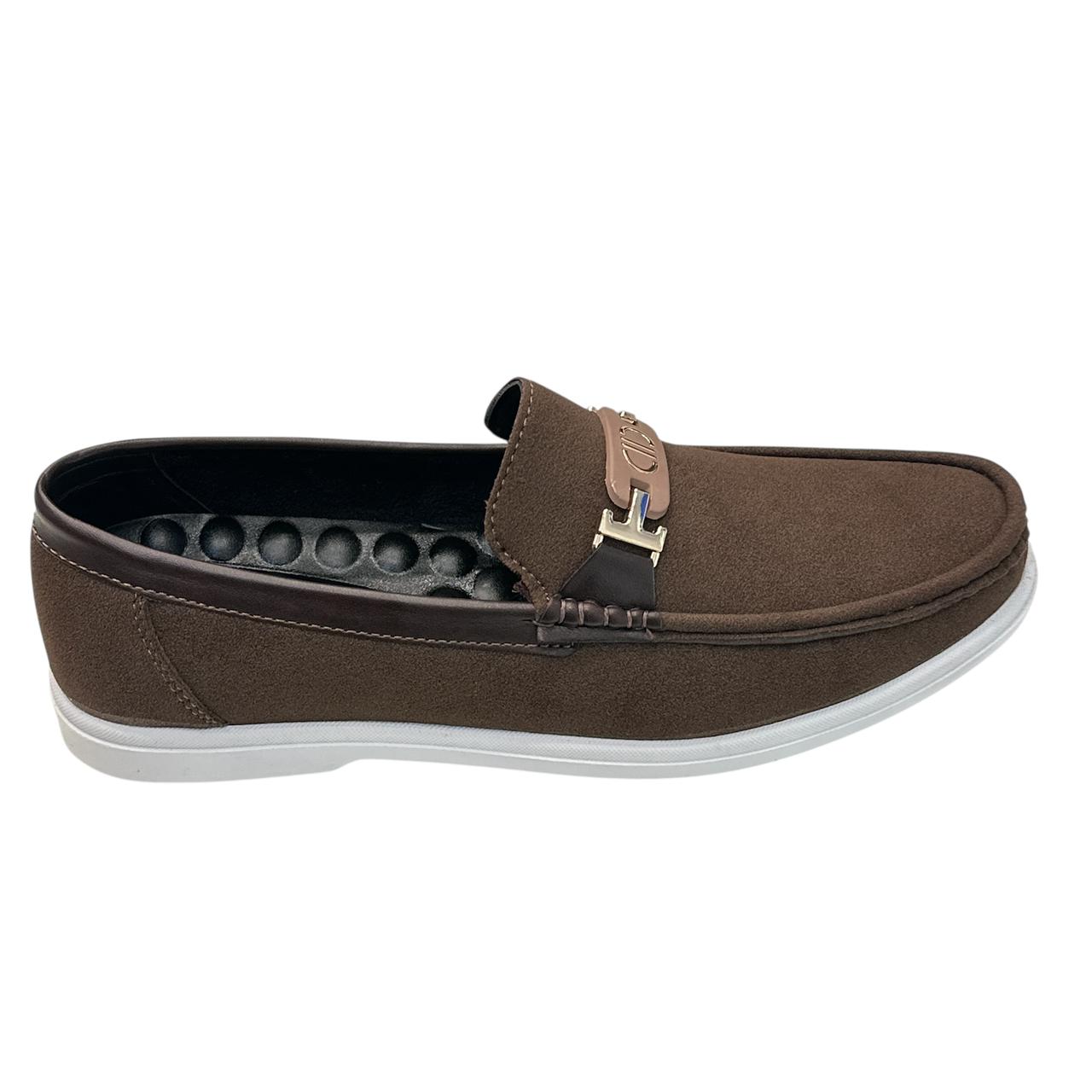 Men Suede Leather Loafers - 070010