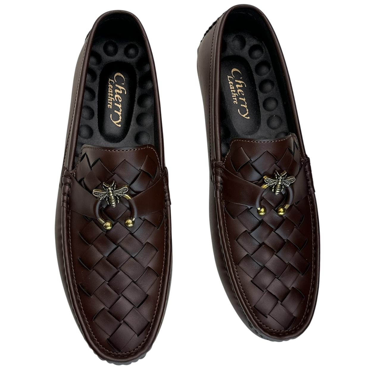 Men Textured Loafers - 066059