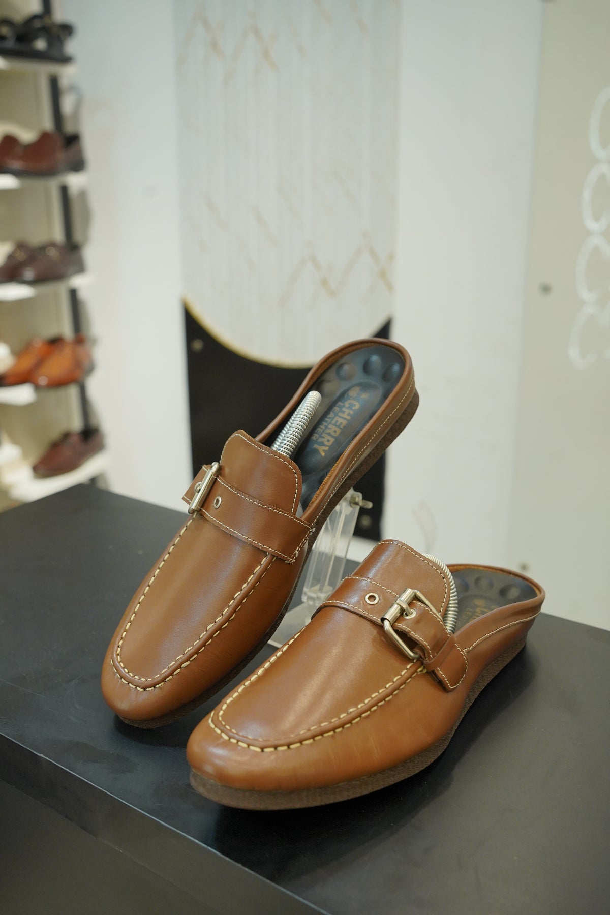 Backless Loafers - 4404