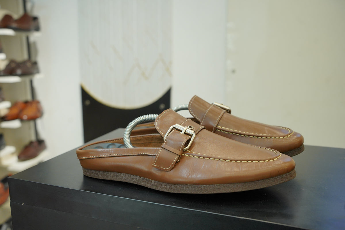 Backless Loafers - 4404