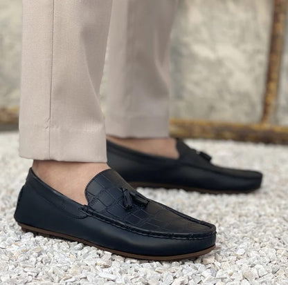 Cherry Leather Handmade Leather Loafer-66021
