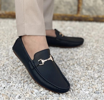Cherry Leather Handmade Leather Loafer-66023