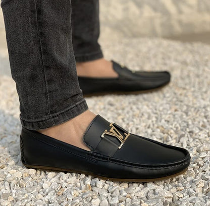 Cherry Leather Handmade Leather Loafer-66016