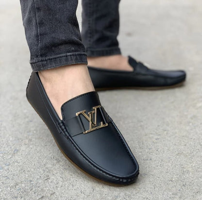 Cherry Leather Handmade Leather Loafer-66016