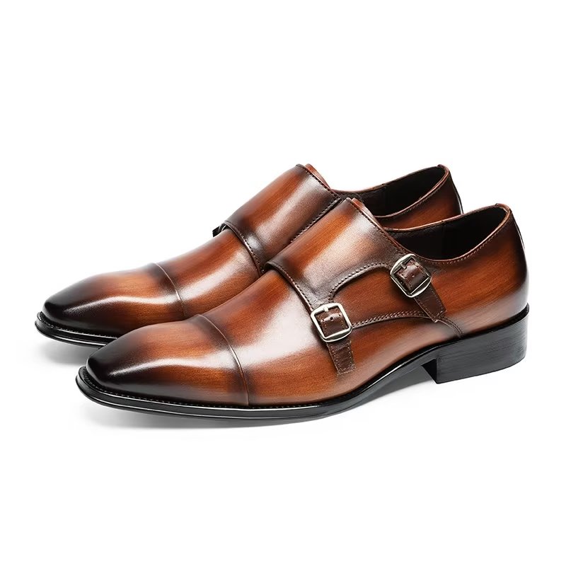 Double Monk Style Dress Shoes -5801