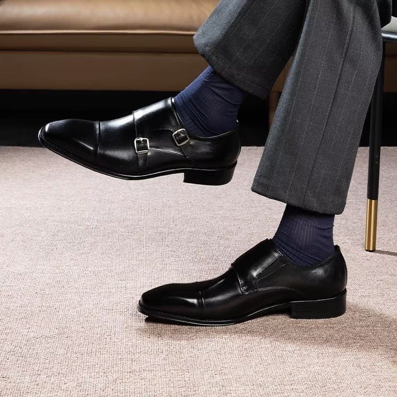 Double Monk Style Dress Shoes -5801