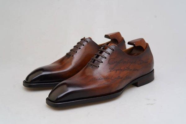 Majestic Leather Oxford -Chestnut Brown -8911