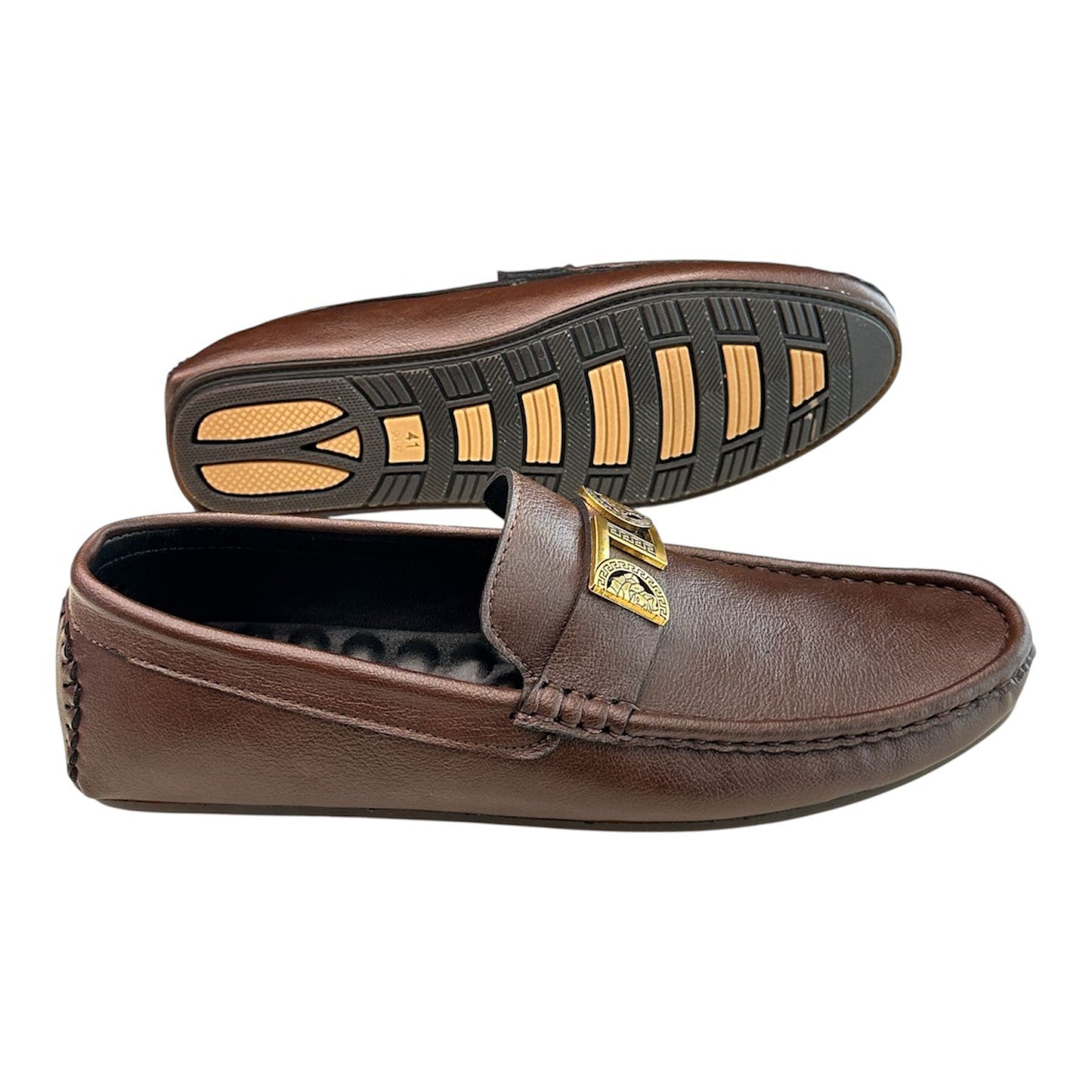 Men Comfy Leather Loafers - 066052