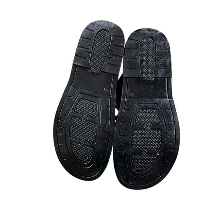 Cherry Leather Handmade Leather Sandal -2539