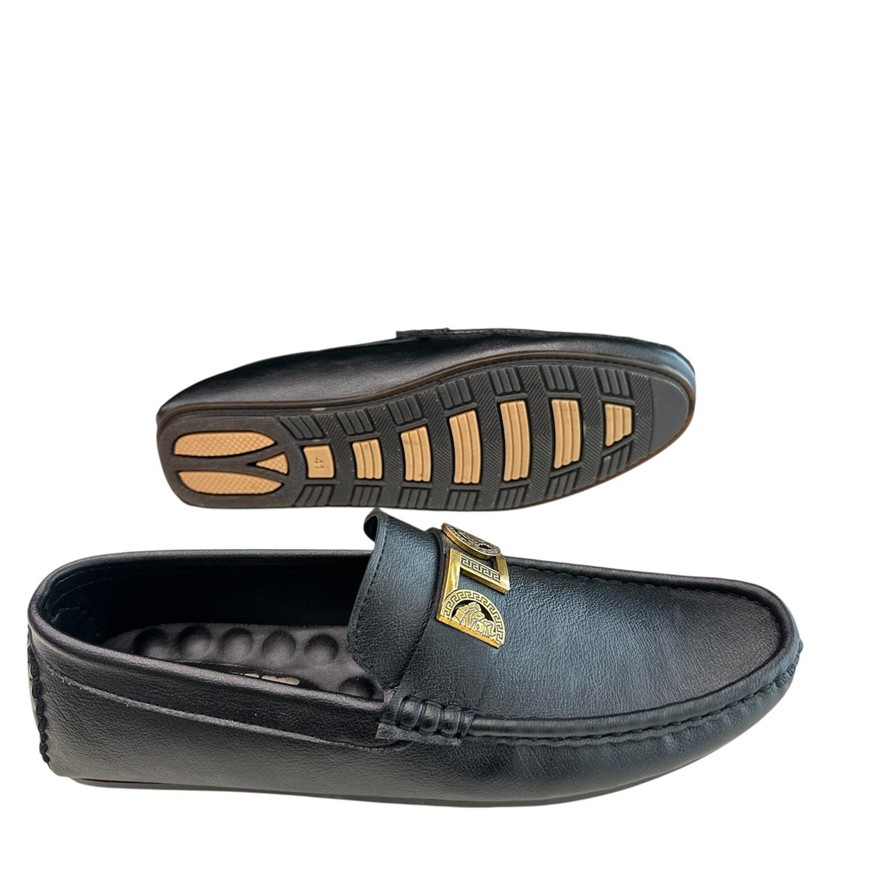 Men Comfy Leather Loafers - 066052